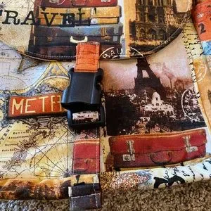 Bags | Etsy Handmade Travel Theme Backpack New | Poshmark display picture 3